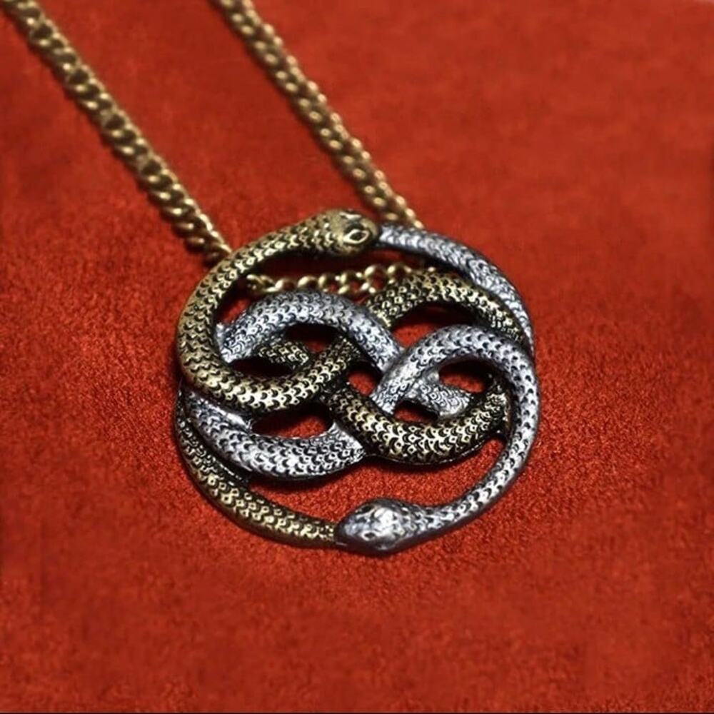Auryn Never ending Story Snake Necklace Christmas Anniversary Birthday Gift NEW!